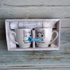 Set Tazas Gatita Chi